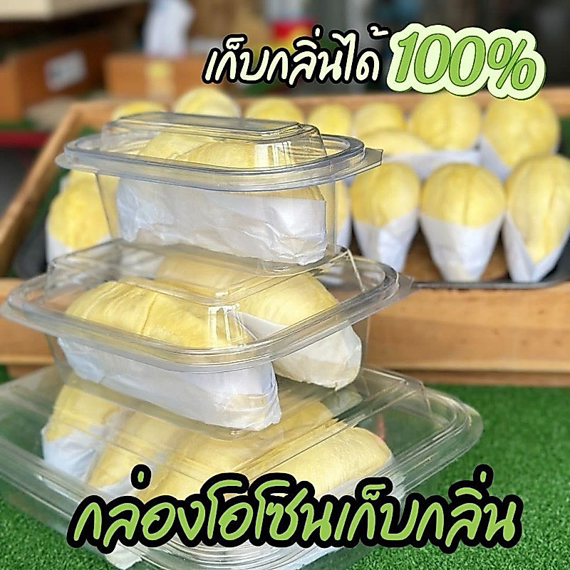 กล่องใส่ทุเรียนโอโซน สามารถเก็บกลิ่นได้ 100% เบอร์ 1/2/3