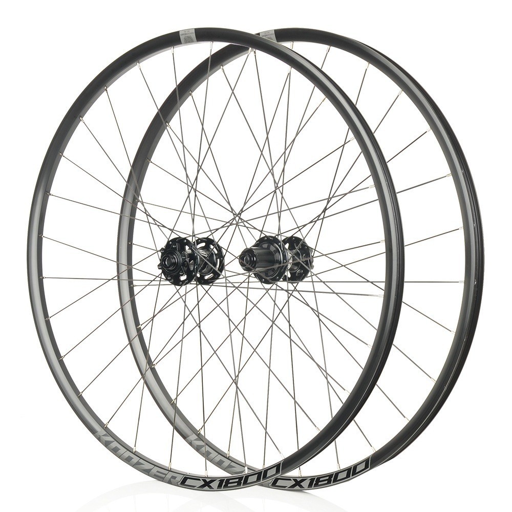 KOOZER Gravel CX1800 Road Bike Disc - ชุดล้อเบรค, 700C Tubeless - พร้อมสําหรับจักรยานกรวด