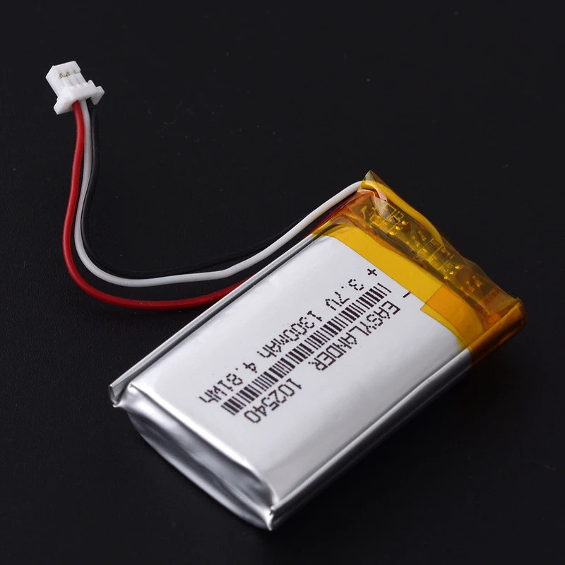 10 ชิ้น/ล็อต 802540 JST1.0 3P 3.7V 1000mAh 302540 402540 502540 602540 702540 102540 902540 แบตเตอรี