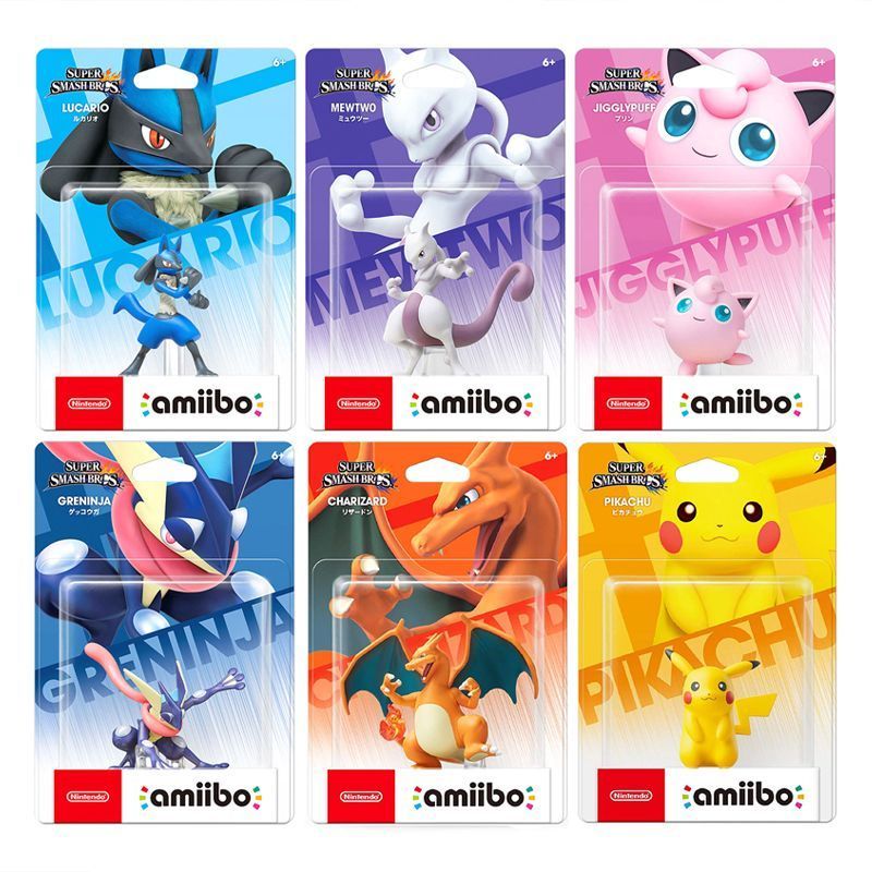 Pokémon Pokémon Pikachu Charizard Charizard Garage Star Smash Bros. amiibo Lucario NS อุปกรณ์เสริม