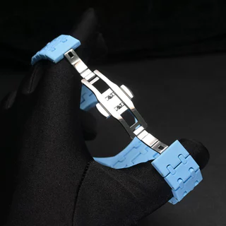 เซรามิค Mod Kit สําหรับ Swatch x AP Royal POP นาฬิกา + Link สร้อยข้อมือหรูหรา Eco นาฬิกา Conversion Mod อุปกรณ์เสริม