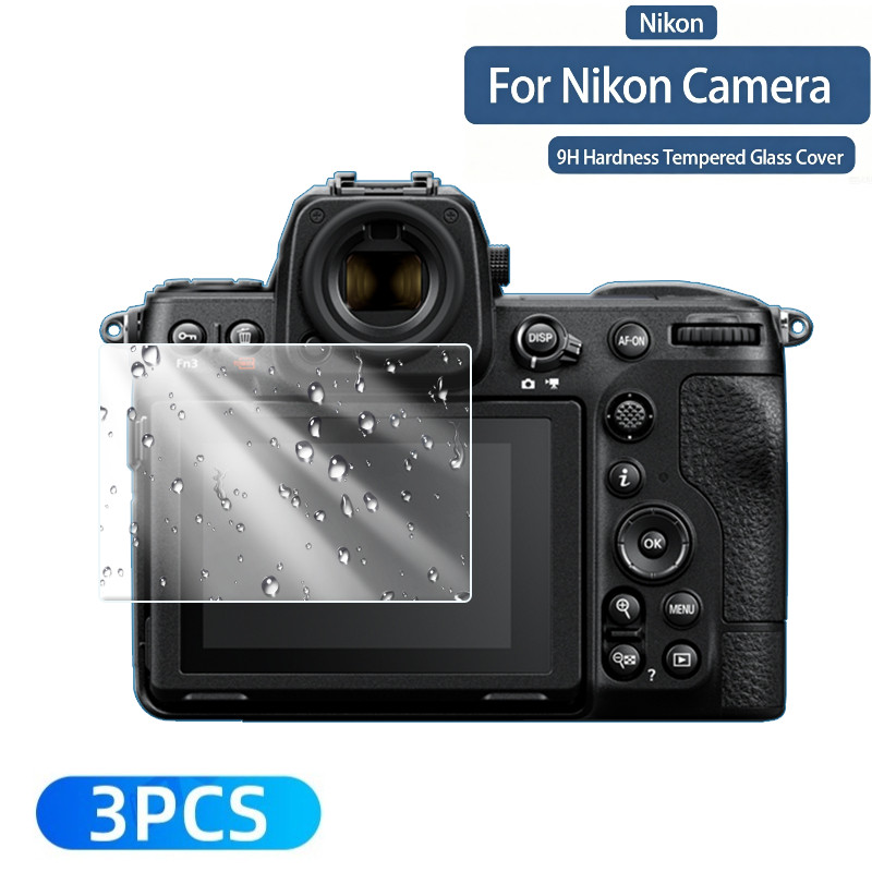 3PCS สําหรับ Nikon ZR Zfc Zf Z9 Z8 Z7M2 Z7 Z6M3 Z6M2 HD กระจกฟิล์มกระจกนิรภัยกล้องสําหรับ Nikon Z6 Z