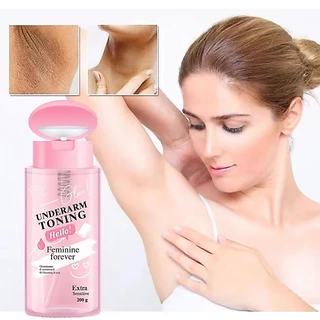 โทนเนอร์เช็ดรักแร้ Underarm Toning โทนเนอร์ ไวท์เทนนิ่ง เช็ดรักแร้ ต้นคอ ขาหนีบ ปรับสีผิวให้สว่างขึ้น 200ml