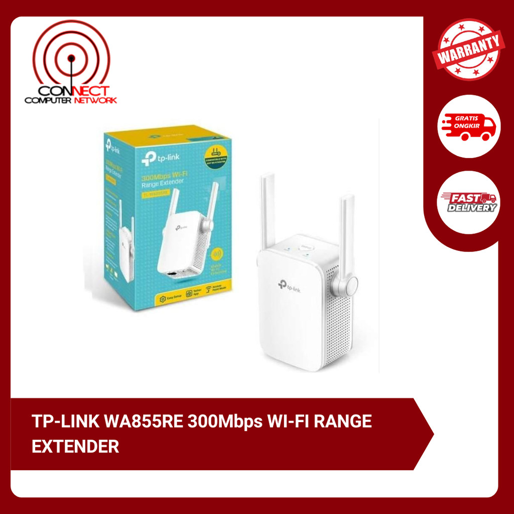 TP-LINK WA855RE 300Mbps WI-FI RANGE EXTENDER