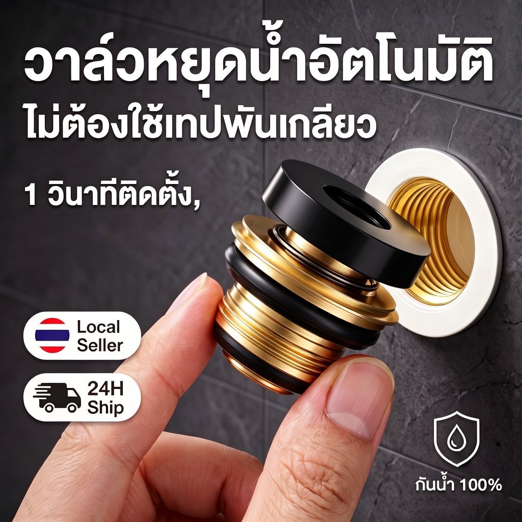 ปะเก็นวาล์วกันน้ำรั่ว แหวนรองกันรั่วสำหรับวาล์วน้ำทองเหลืองแบบงอ ขนาด G1/2 ป้องกันการรั่วซึม ป้องกันการระเบิด