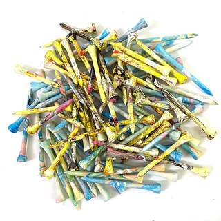 ทีออฟกอล์ฟ GOLF TEE WOODEN MARKING TEE 70/83MM（ 3PCS ）EST-4301（ 19TH HOLE GOLF ）#SPOT GOODS#