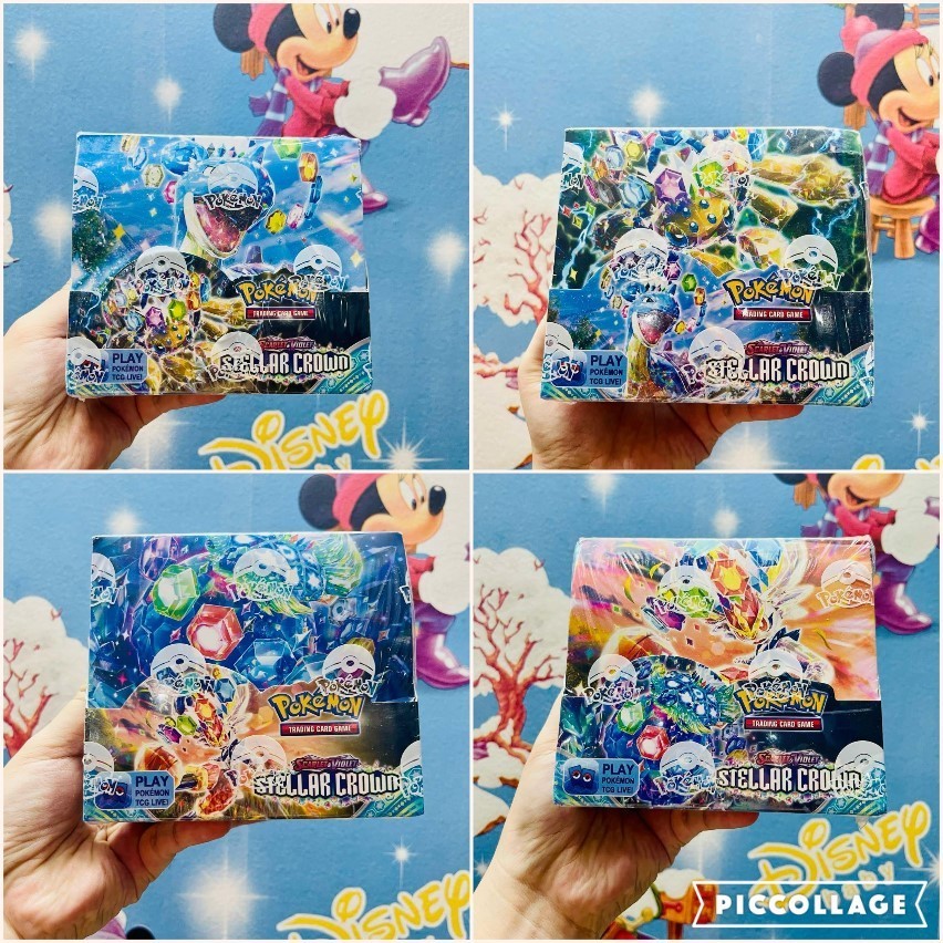 ฟรีการ์ด ENERGY จากร้าน Vu Tri ba [Ho Chi Minh Express] กล่องการ์ดมงกุฎโปเกมอน stellar พรีเมี่ยมสุดน