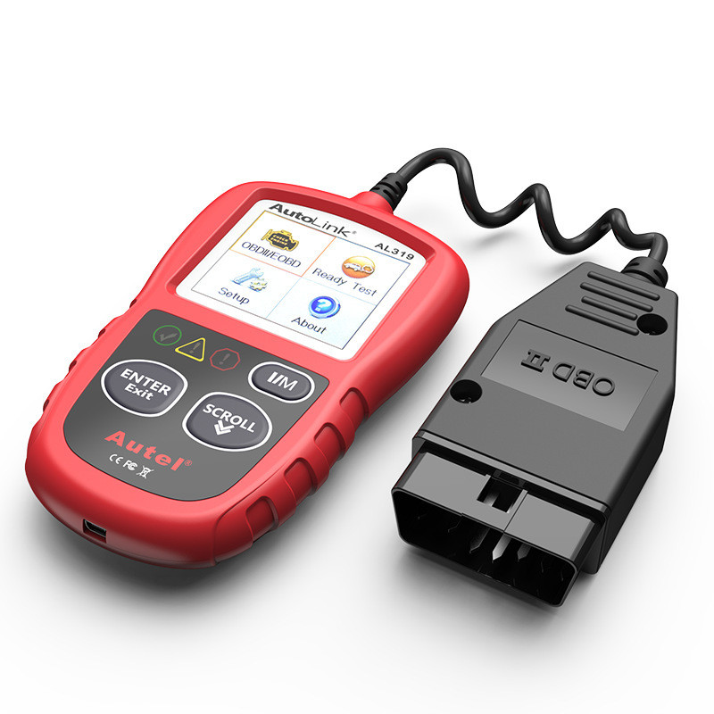 Chase Autel Autel AL319 เครื่องอ่านรหัส AutoLink OBD2scanner Overseas Version