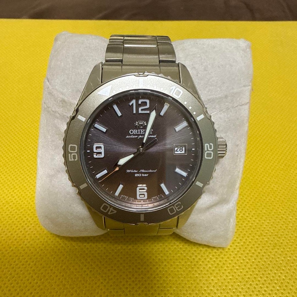 Orient Watch Mako  Watch  RN-WJ0004Y  Cocoa Brown
