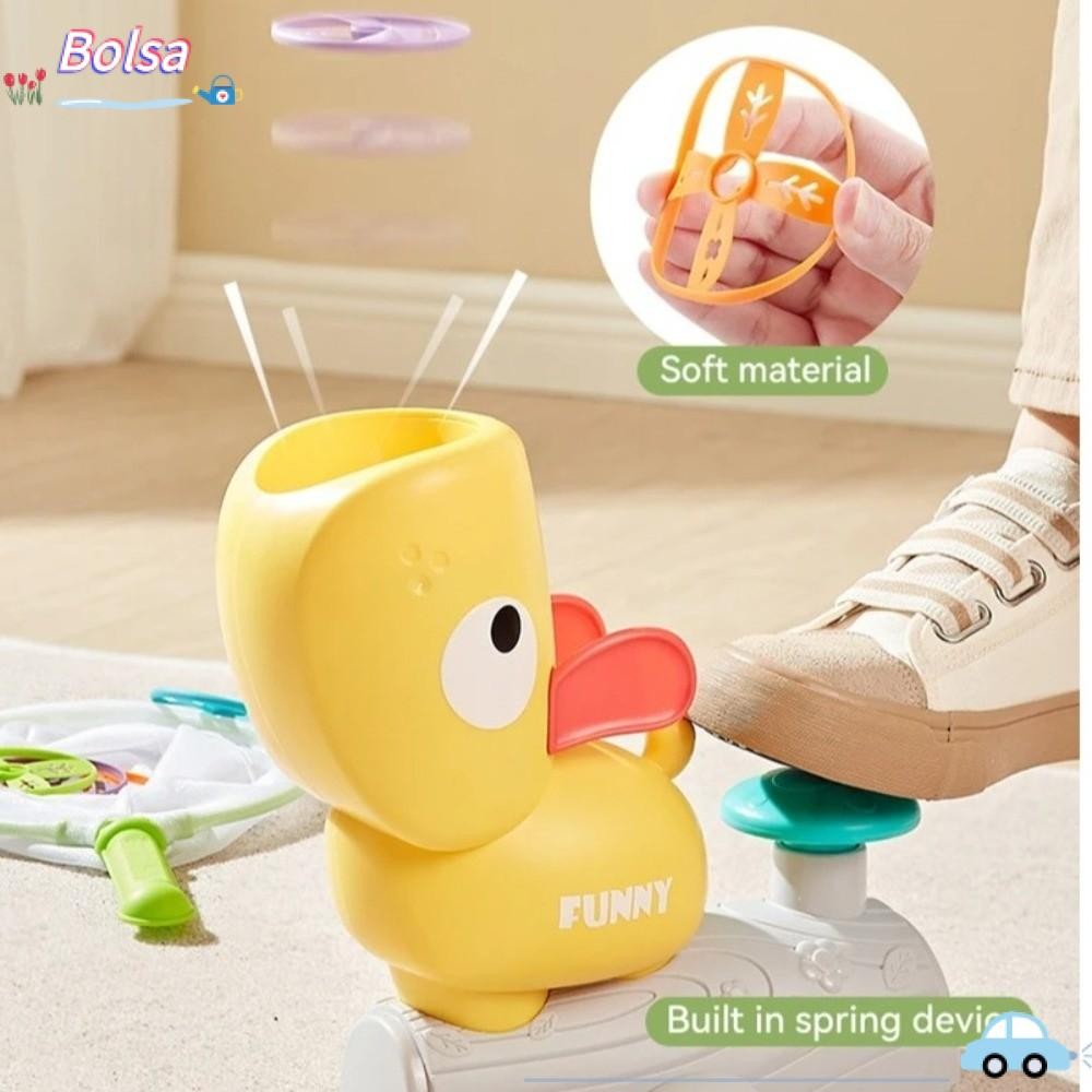 BOLSA Flying Air Disc Launcher, Flying Disc Air Disc Disc Disc Flying Game, Flying Game Sport Toy Fo