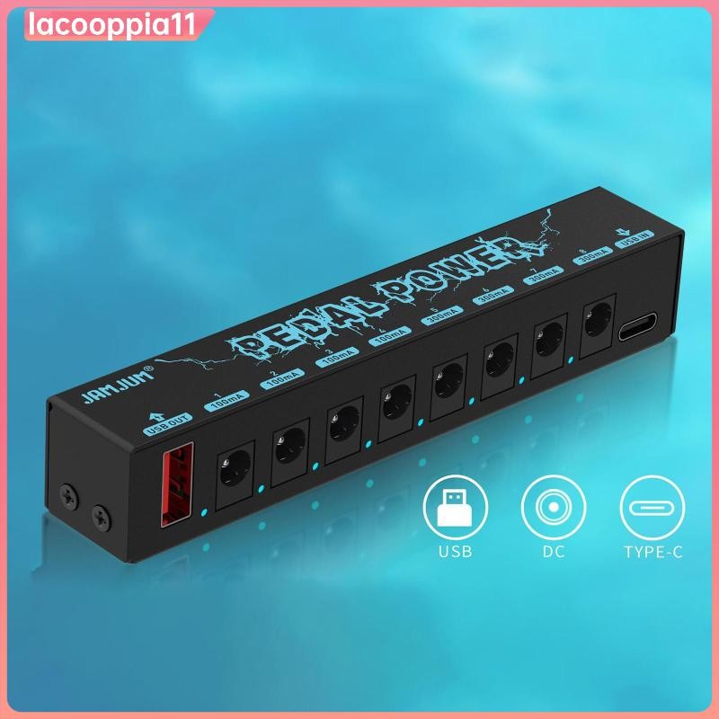 [lacooppia11] Guitars Power Supply Effect Pedal Board 5V/2.1A Guitar Pedals Power Supply