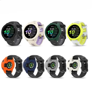 สําหรับผู้เบิกทาง Garmin 970 ซิลิโคนนุ่มสีสัน Protector กรณีเชลล์ปกป้องสําหรับ Forerunner 570 47 มม.42 มม.Smrat นาฬิกาฝาครอบ Accessorie ป้องกันหน้าจอ