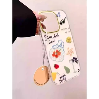 สไตล์สูงระดับ ขายดีบนเว็บไซต์เกาหลี ตะกร้าสินค้าในตลาด for iPhone เคสไอโฟน 11 12 13 14 15 16 PLUS PRO MAX X XS MAX XR 7/