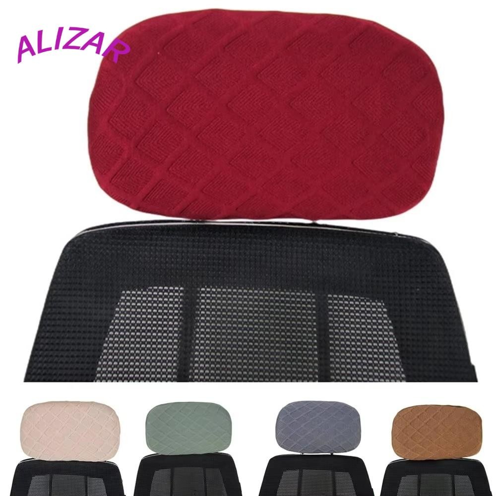 ปลอกหมอนหัวเก้าอี้เล่นเกม ALIZAR, พนักพิงศีรษะแบบ Jacquard สำหรับเก้าอี้ทำงาน, กันฝุ่นและทำความสะอาดง่าย