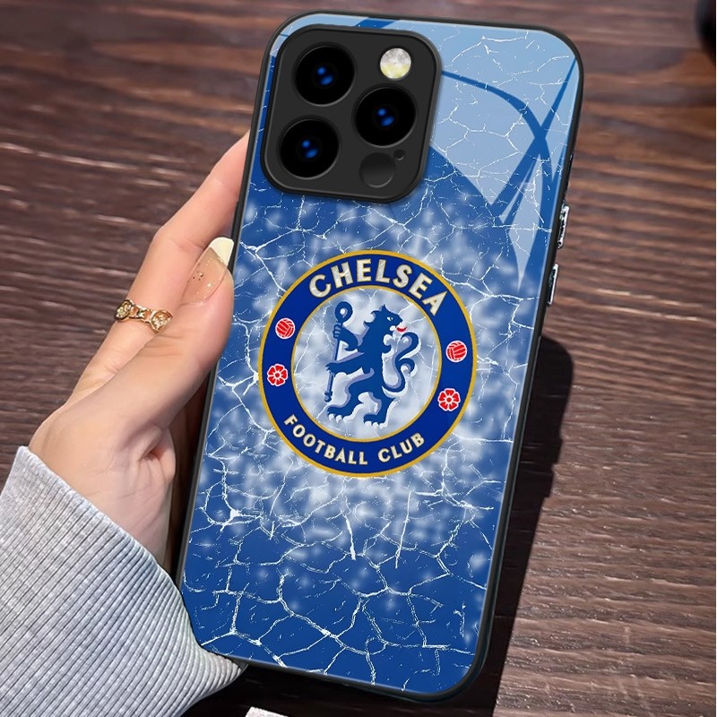 silicone - เคสโทรศัพท์กระจกกรอบ เคสClassic 2025 - เกราะสามชั้นสําหรับ 14Pro/13Pro/13Mini/12Mini/xsma