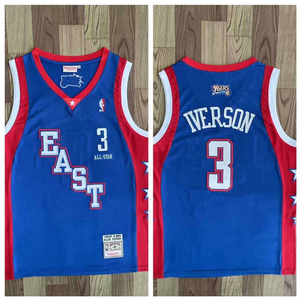 เสื้อบาสเก็ตบอลผู้ชาย Philadelphia 76ers คุณภาพสูง