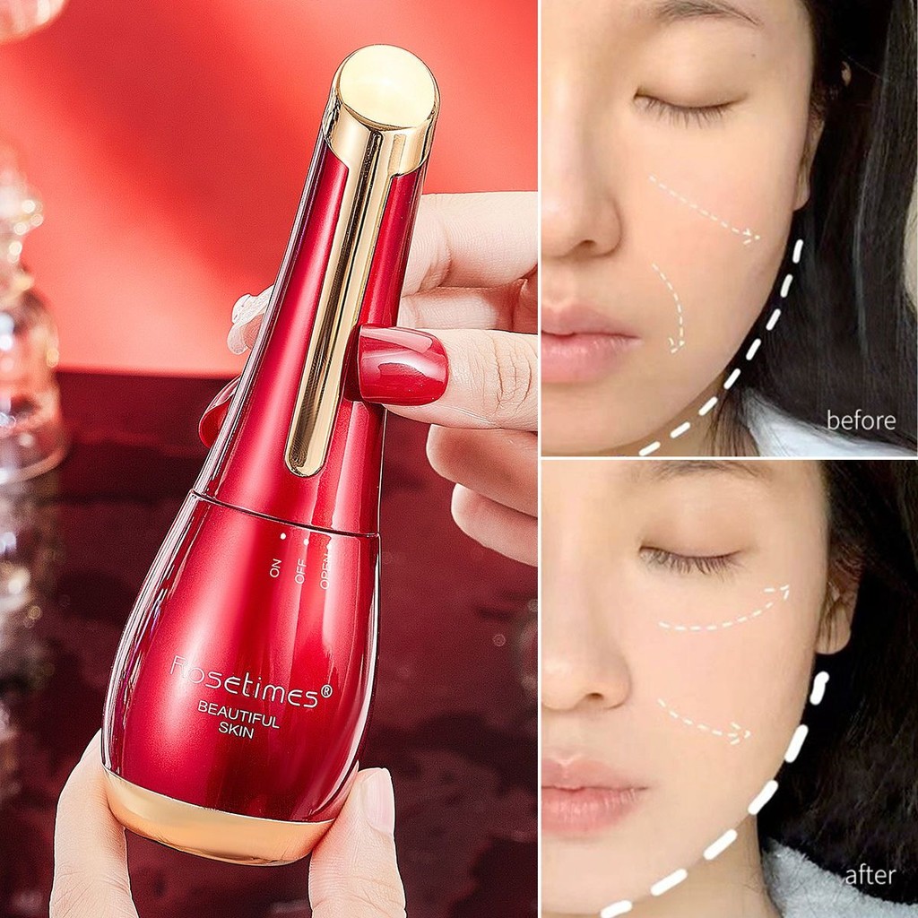 Double-Headed Electronic Beauty Instrument เครื่องนวดหน้า Essence Import Instrument Beauty Vibrator Beauty Body Tool Double-Headed Electronic Beauty Instrument เครื่องนวดหน้า Essence Import Instrument Beauty Vibrator Beauty Body Tool 9.3 Facial Instrument
