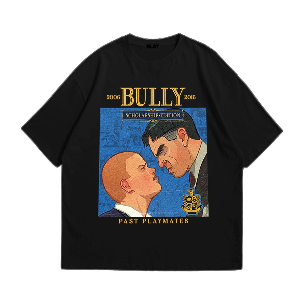 เสื้อยืด Essentiantique สําหรับผู้ชายและผู้หญิงรุ่น bully scholarship พรีเมี่ยมหวี 24s image - 058