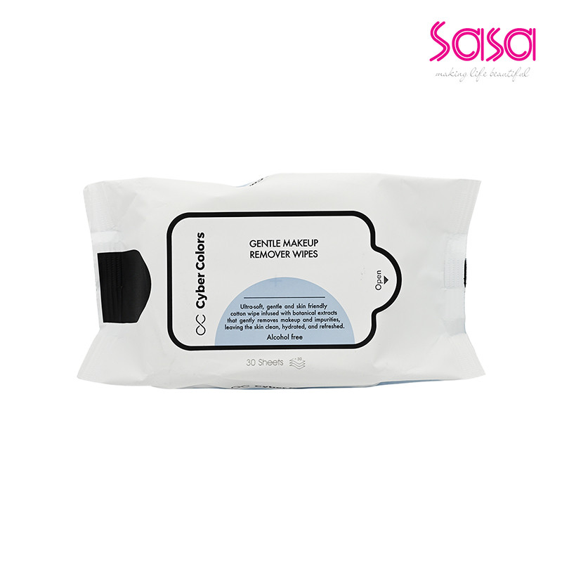 Cyber Colors Gentle Makeup Remover Wipes  (30pcs)