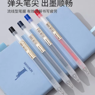 Muji-Smooth และ Quick Dry Good Write 0.5/0.38mm-Black สีน้ำเงินเข้มสีน้ำเงินเข้มสีแดงเข้ม