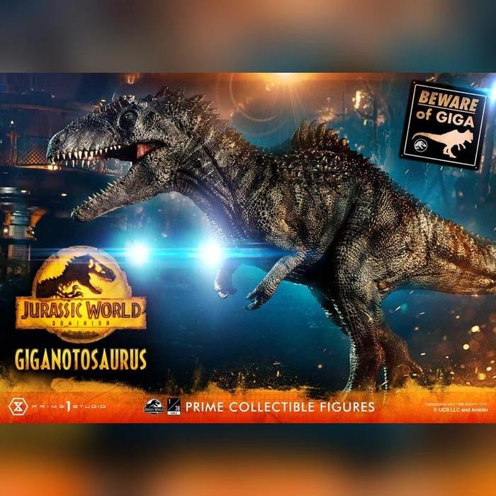 PRIME 1 STUDIO GIGANOTOSAURUS 1/38SCALE (JURASSIC WORLD) READY AWR56ABXR7