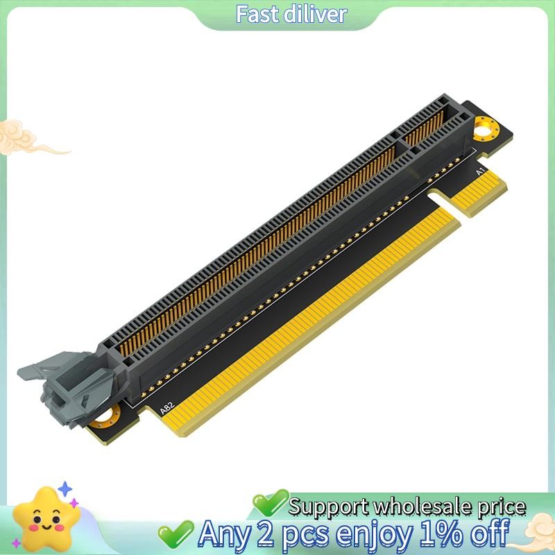 PCI-E 16X 3.0 90 องศาย้อนกลับชายหญิง Riser การ์ด PCIE Riser การ์ดเพิ่มบนการ์ดสําหรับ 1U Server (ติดต