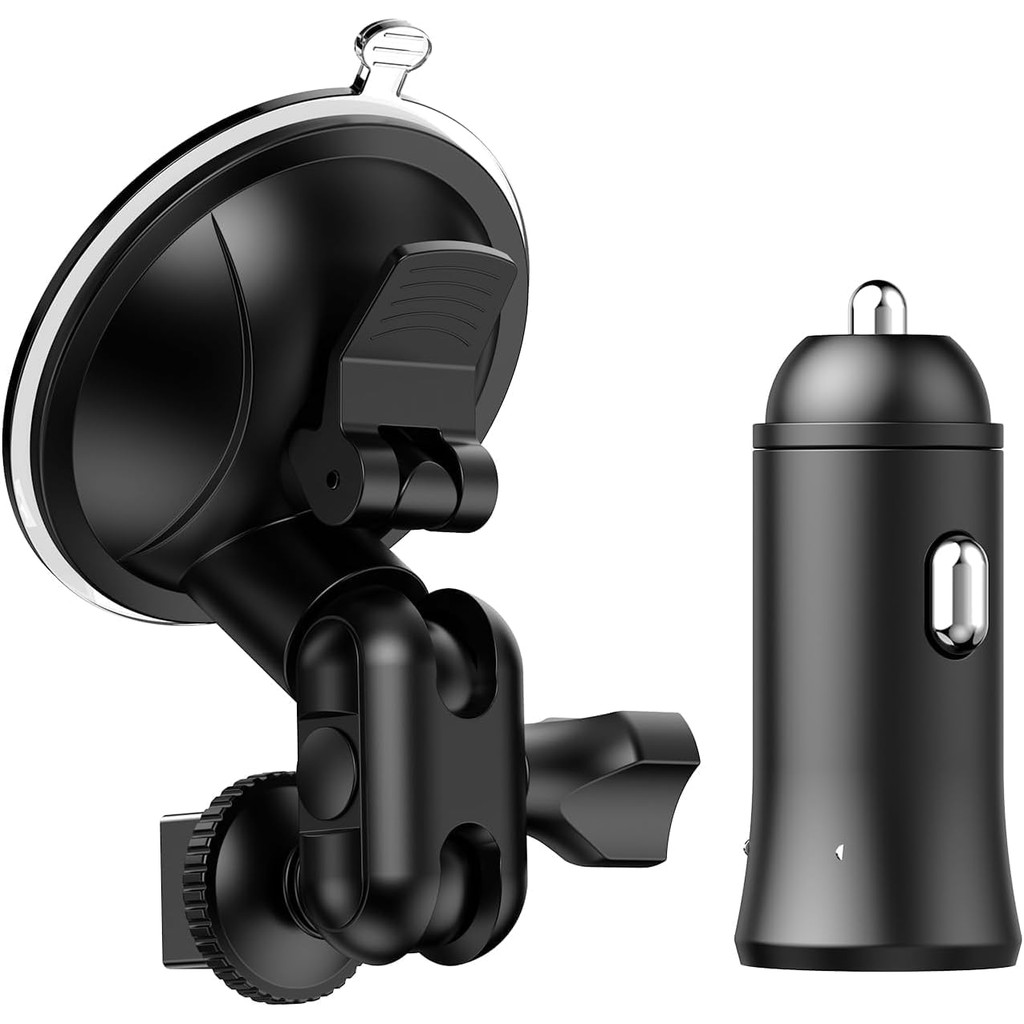 BOBLOV B4K5 Body Camera Vacuum Mount และ Car Charger, Vehicle Mount Set เท่านั้น B4K5 Body Camera (ก