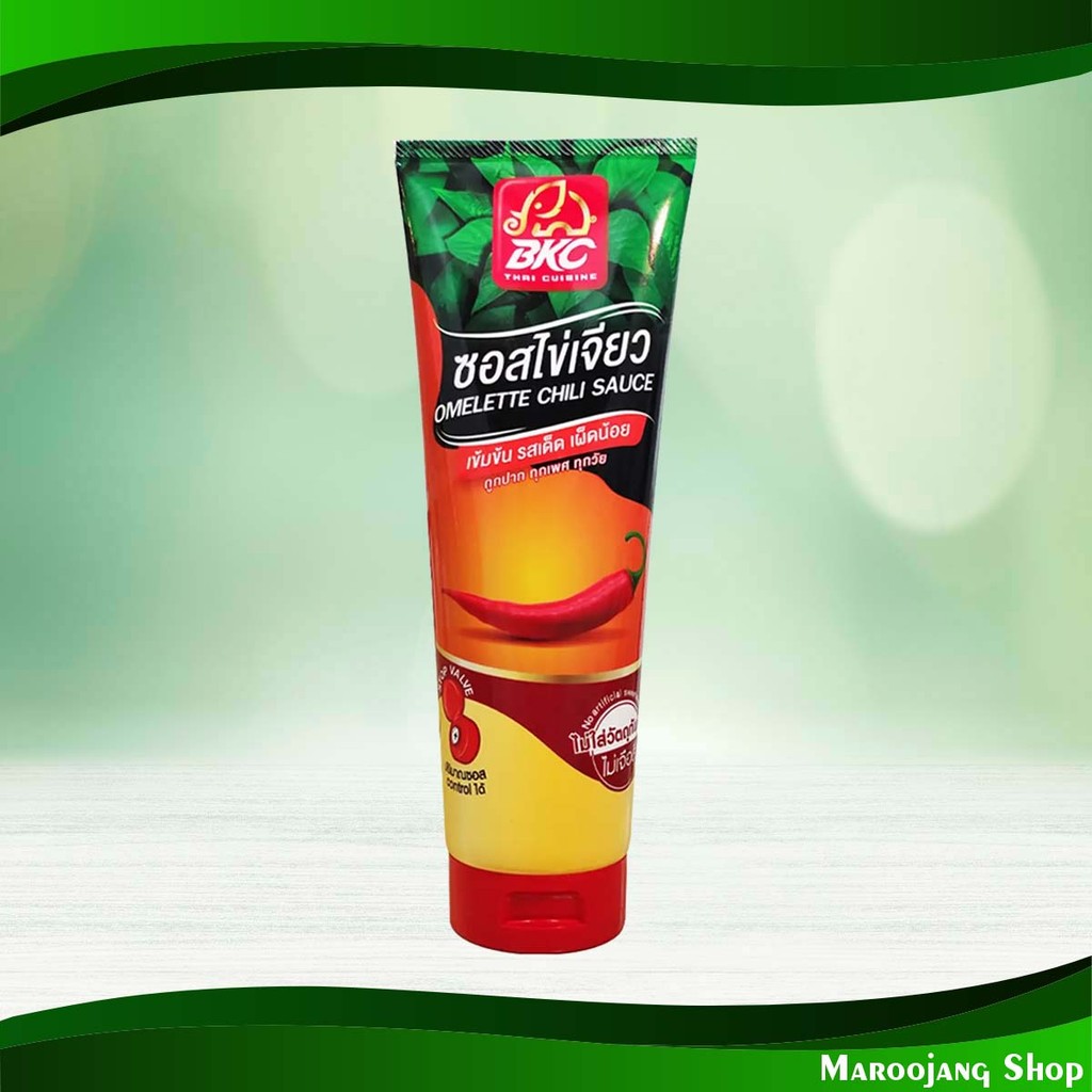 ซอสไข่เจียวซอสพริก บีเคซี 280กรัม Chili Omelet Sauce Bkc
