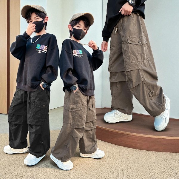 BOYS COTTON PANTS 6-15 YEARS, BOYS PANTS BOYS PANTS ( LOOSE PANTS) BAGGY PANTS FOR BOYS 15 YEARS OLD