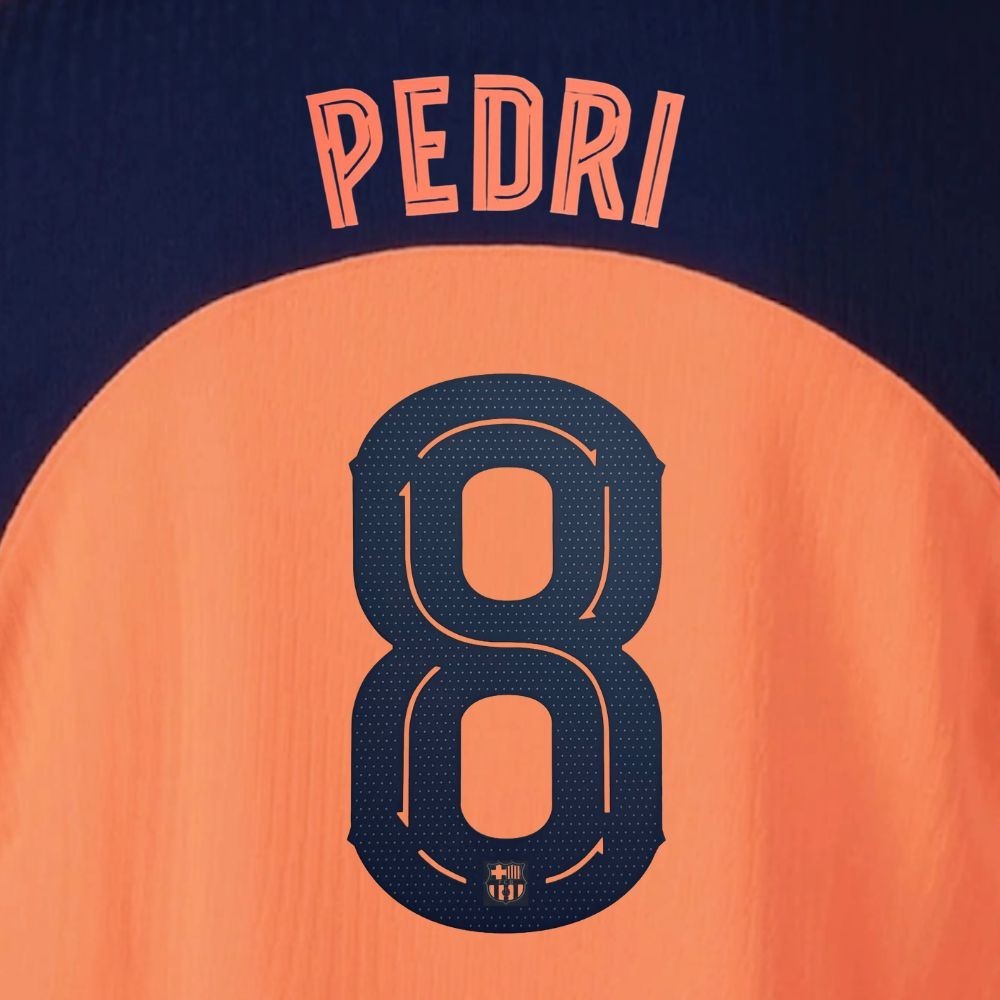 PEDRI 8 Cup UCL FC Barcelona 3rd 2025-26 PRINT