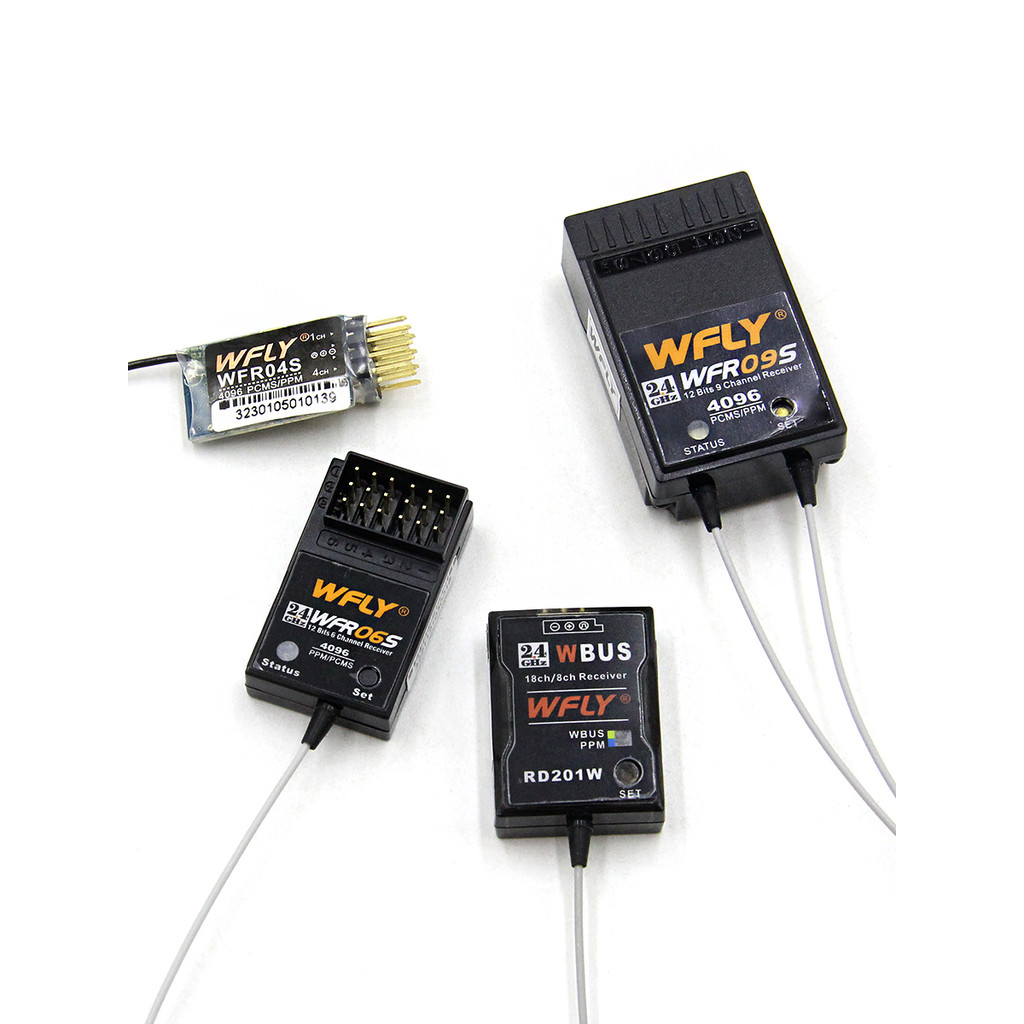 ของแท้ Tiandifei WFLY 2.4G ตัวรับสัญญาณ 4-Channel 6-Channel 7-Channel 9-Channel sbus wbus