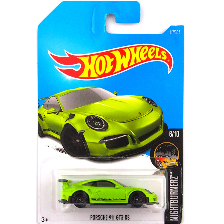 HotWheels HotWheels HotWheels 911 สีเขียวหายาก/ภายนอกพิมพ์ PORCHE 911 117