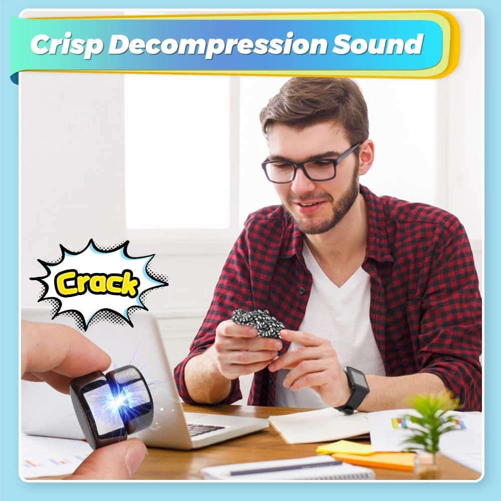 Dilabnba แม่เหล็ก Ferrite Putty 2 ชิ้นแม่เหล็กหิน, 500 กรัมแม่เหล็ก Ferrite หิน, Sensory Magnet Rock