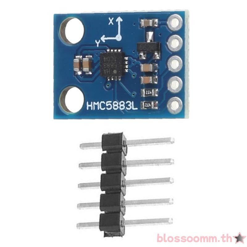 BLOSS GY-273 โมดูลเซ็นเซอร์แม่เหล็กสําหรับโมดูลสนามแม่เหล็กสามแกน