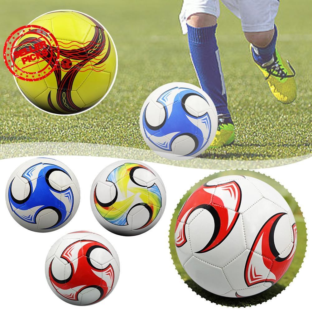 ขนาด 4 ลูกฟุตบอล Match Training Ball Pu Training ลูกฟุตบอลกลางแจ้งทนต่อการสึกหรอ D7a1