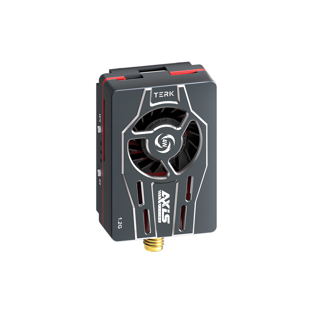 AXISFLYING 1.2G / 3.3G 4W Analog TERK การส่งภาพ 7 V-30 V พลังงานสูง IRC TRAMP Protocol สําหรับ FPV ข
