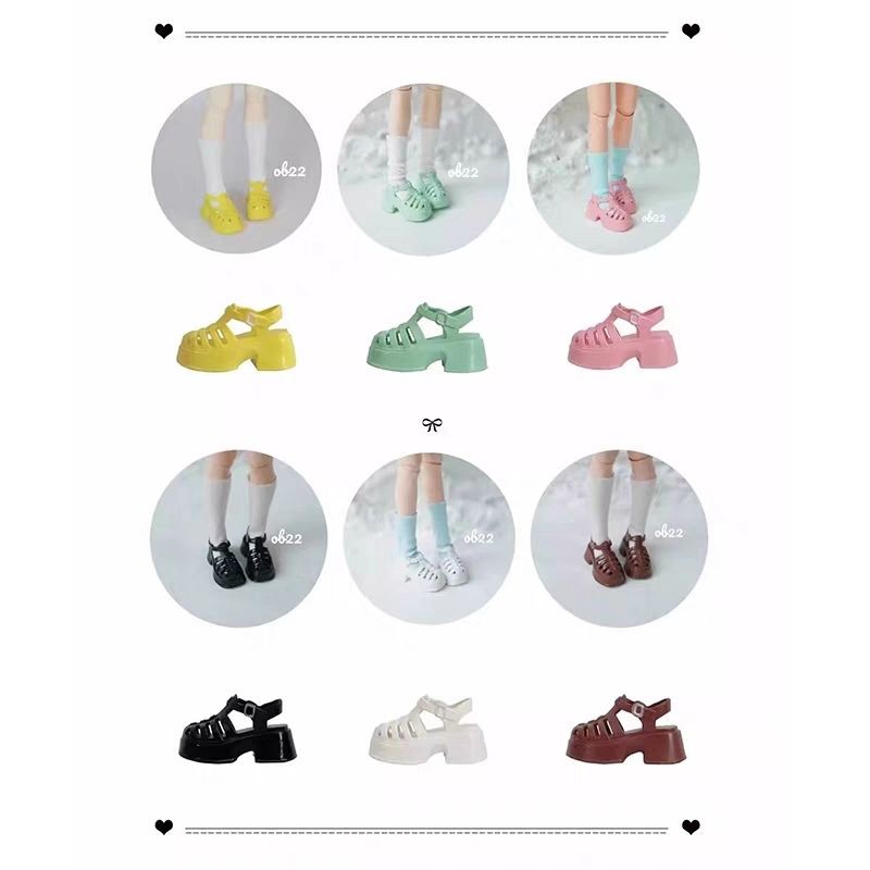 รองเท้าตุ๊กตาบลายธ์ ob24 ob22 azone Cutout Roman Sandals