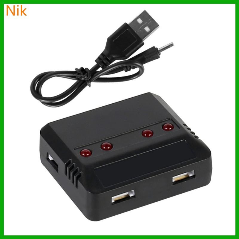 ๊ บ.ลค.ต.ศ. 3 7V Li-po 1 ถึง 4 USB Balance Charger แปลงสายสําหรับ HS330 X5S X5SC S5C X708 SS40 H42 S