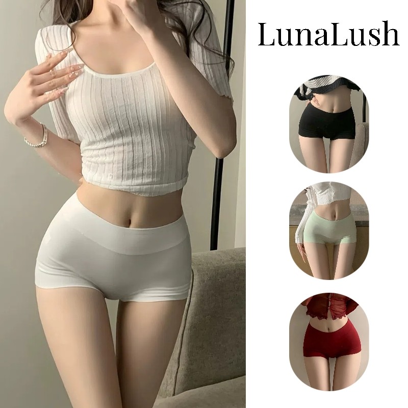 LunaLush✨พร้อมส่ง กางเกงชั้นในสตรี สเตย์ ใส่สบาย ระบายอากาศ น่ารัก ผ้ายืดหยุ่น ผ้าใส่สบาย "KK1438"