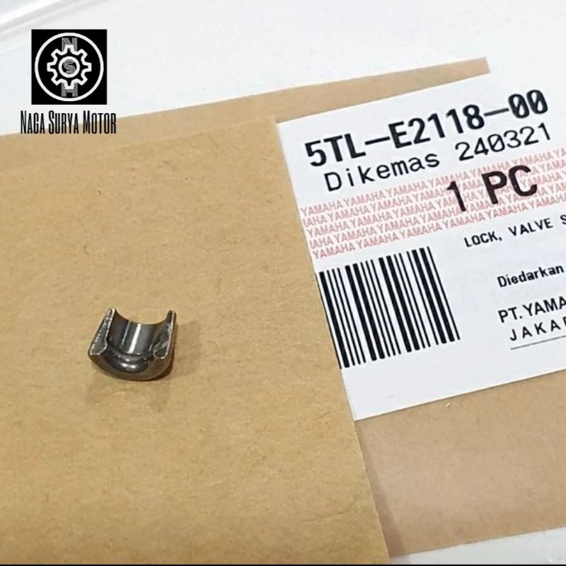 วาล์วล็อคเล็บวาล์ว สปริงรีเทนเนอร์ NMax Mio Fino 5TL-E2118-00 ORIGINAL YGP