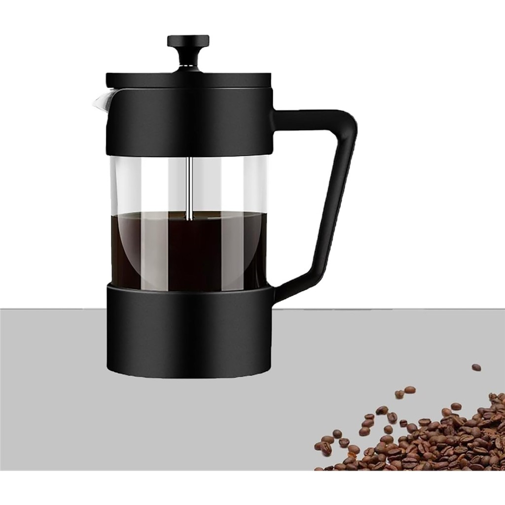 เครื่องชงกาแฟ French Press,หม้อแก้วกรองกาแฟความจุขนาดใหญ่ 34 ออนซ์, Brew Rich, กาแฟเรียบที่บ้านด้วย 