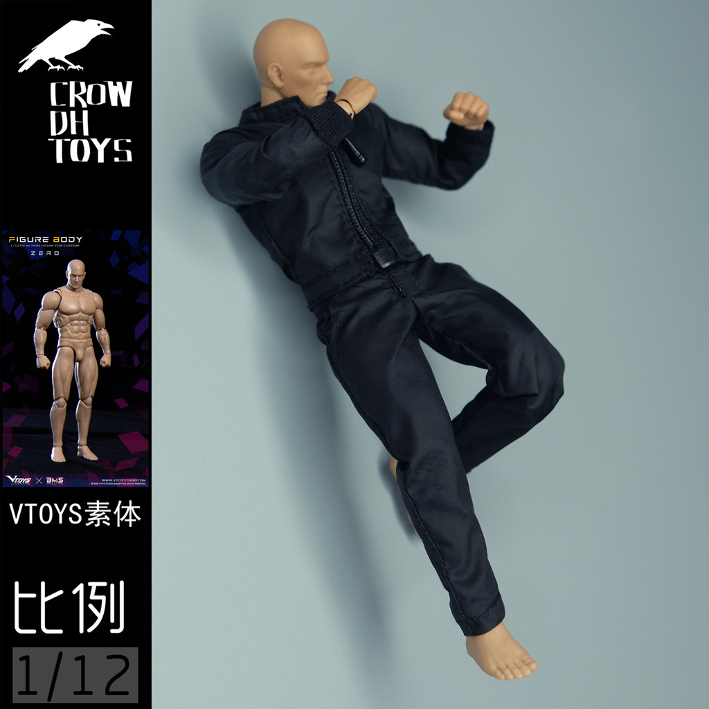 [คุณภาพสูง] พร้อมสต็อก 1/12 ทหาร 20 ซม. ตุ๊กตา VTOYS GWToys Body Strong Body Jacket กางเกง (ข้อเสนอพ