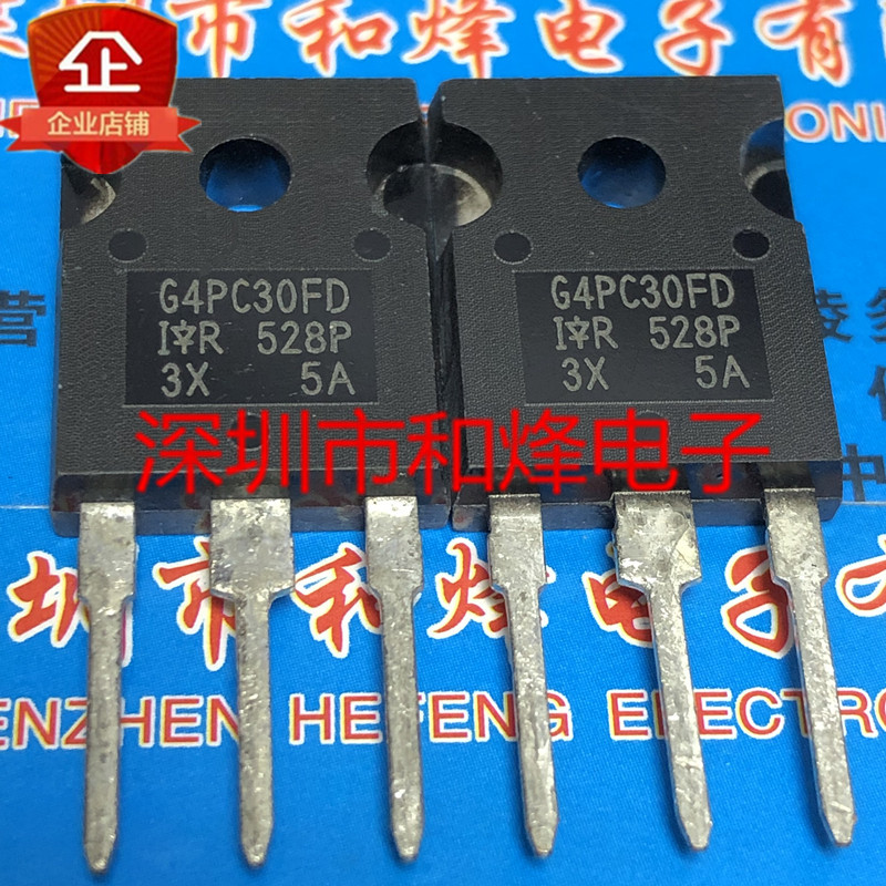G4PC30FD IRG4PC30FD คลังสินค้าพร้อมใหม่เอี่ยม TO-247 600V 17A ยิงโดยตรงจัดส่งฟรีสําหรับการสั่งซื้อมา