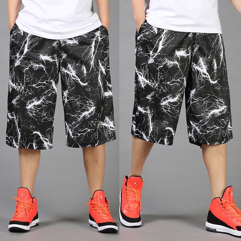 กางเกงขาสั้นแฟชั่นสบาย ๆ ขนาดบวก สำหรับผู้ชาย ความยาว 140-150cm