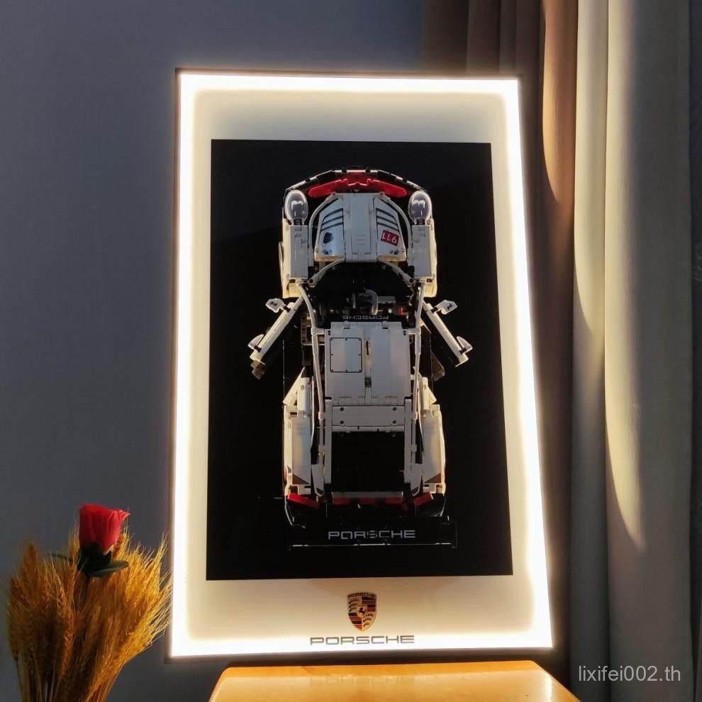 ชุดสร้างสรรค์ Lego ตกแต่งผนังด้วยกรอบรูปแบบอลูมิเนียม สำหรับแฟนคลับเบนซ์ F1 และพอร์เช 911