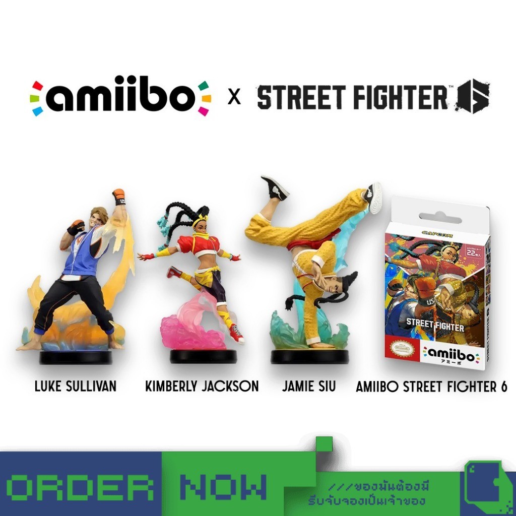 Nintendo Switch™ NS2 amiibo Street Fighter 6 Series Figure [bY ClaSsIC GaME]
