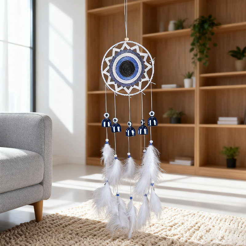 ตาข่ายดักฝัน Dream Catcher รุ่น Evil Eye แฮนด์เมด รูปที่ 3
