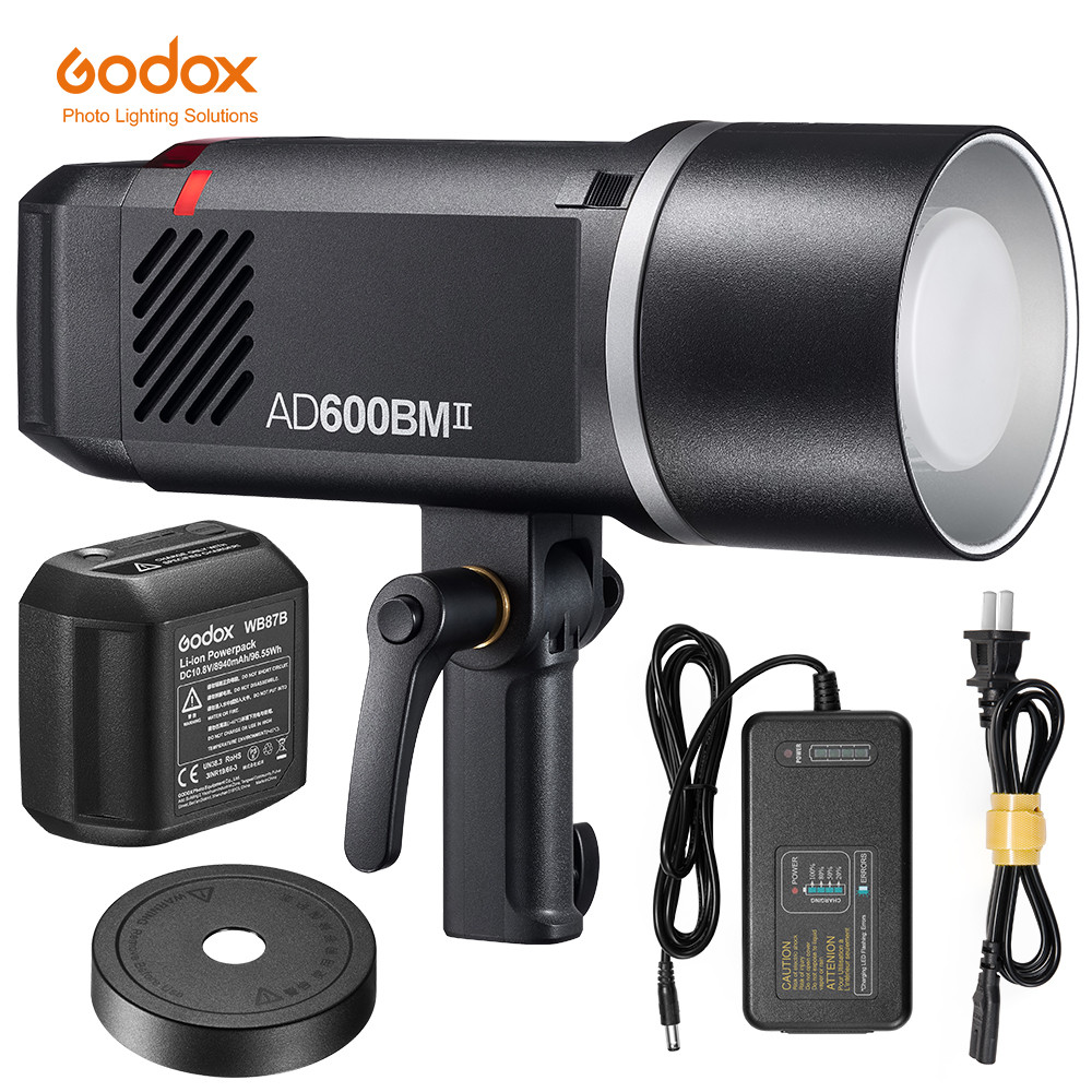 Update Godox AD600BMII AD600BM II รุ่นที่สอง 600W กล้องแฟลช การจัดการแสง 16 สีแฟลชกลางแจ้ง Ultimate 
