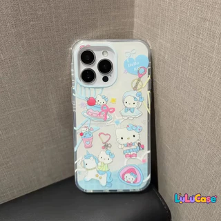เคสไอโฟน Redmi 13C 9C 14C 12C 12 10C 9T 9A A1 Note 13 14 12 11 11S 10 8 Pro Plus POCO C75 C61 ปกการ์ตูนคิตตี้น่ารัก