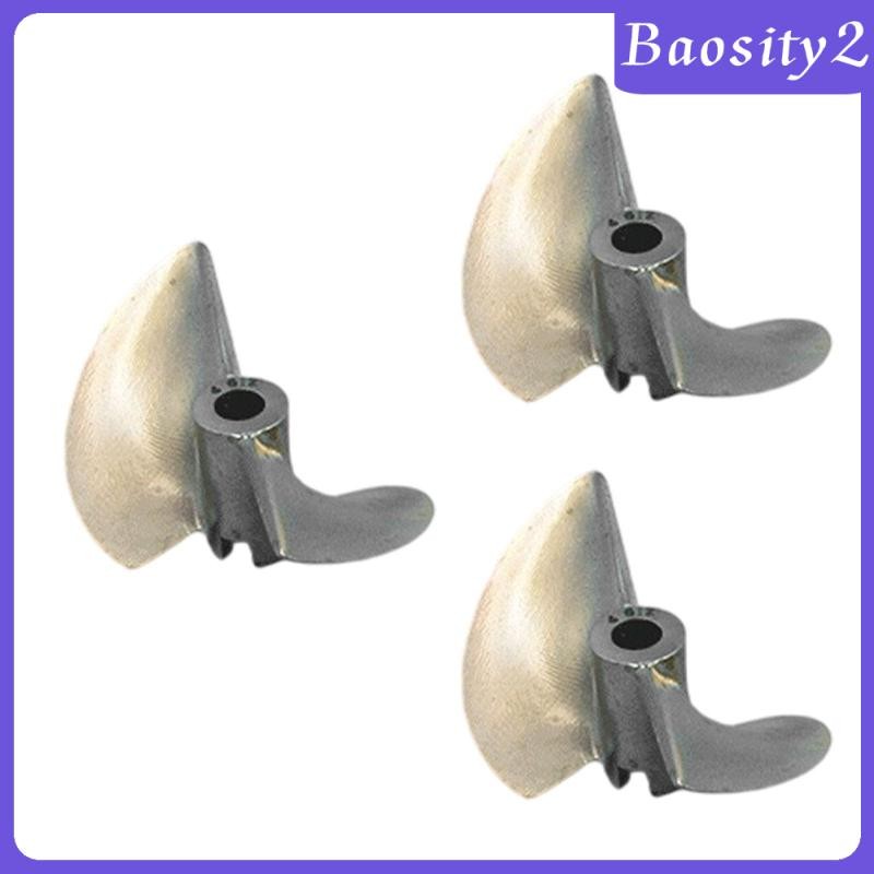 [Baosity2] RC Boat Propeller RC Boat Boat Boat Outboard for Remote Control Boats 2 Blades Fan Shape 
